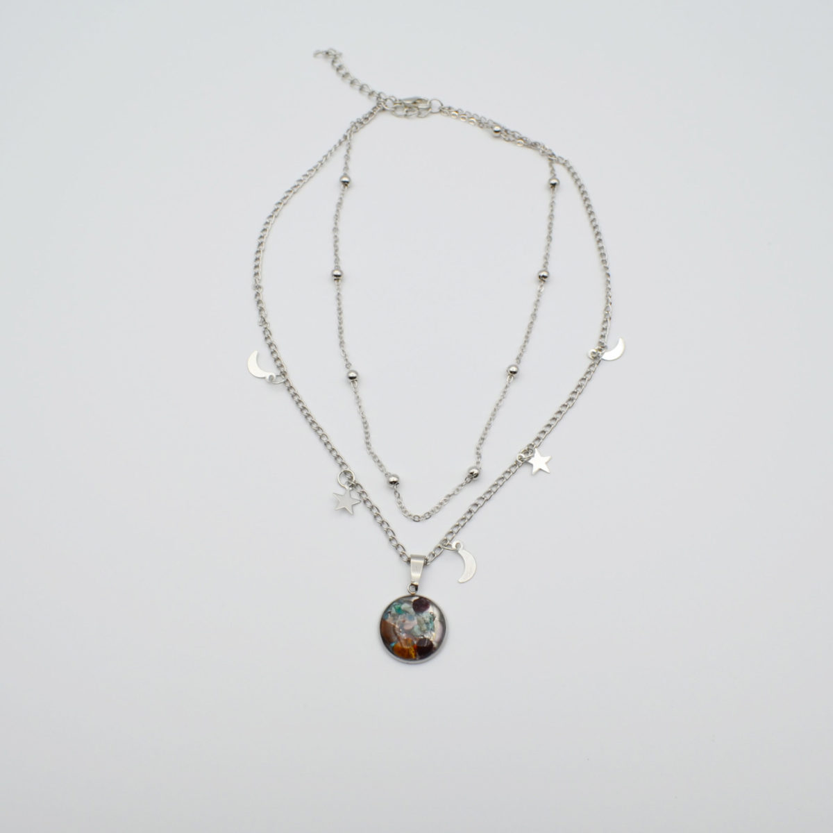 Rééquilibre des 7 chakras - collier Mumbai