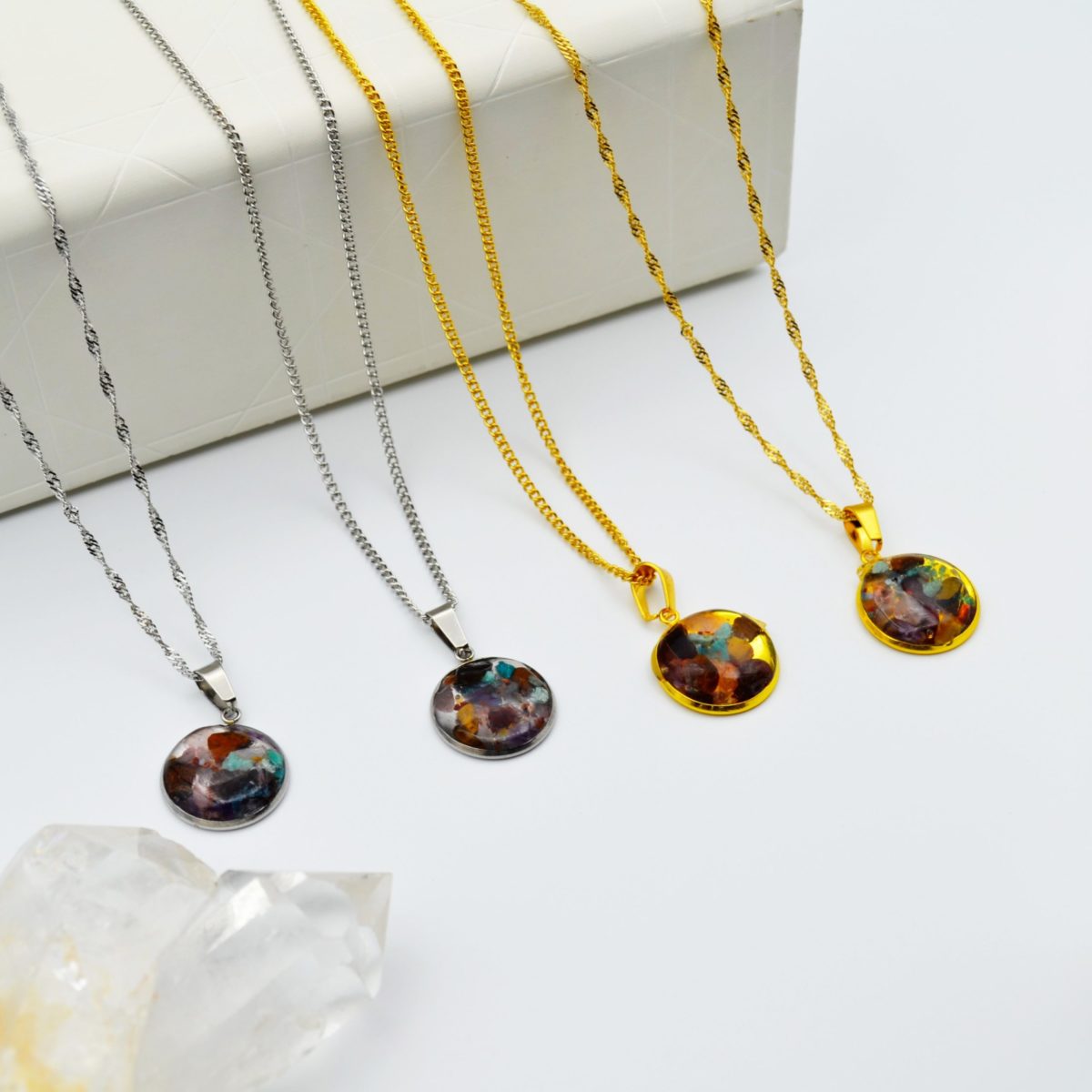 Rééquilibre des 7 chakras - collier classique